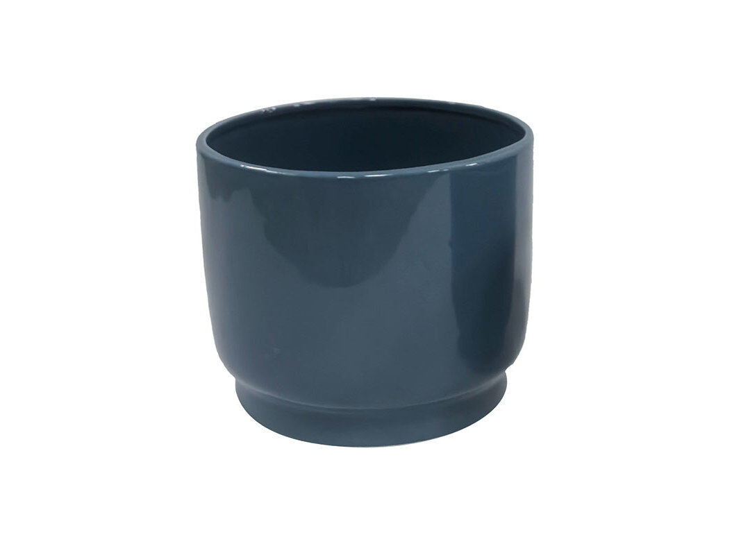 VASO CER&Acirc;MICA GARDENSTAR AZUL &Oslash;19XA17CM image number 0