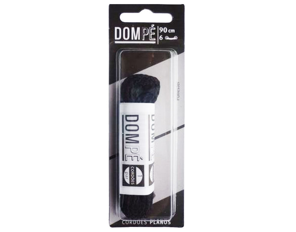 CORD&Atilde;O PLANO DOM P&Eacute; PRETO 90 CM image number 0