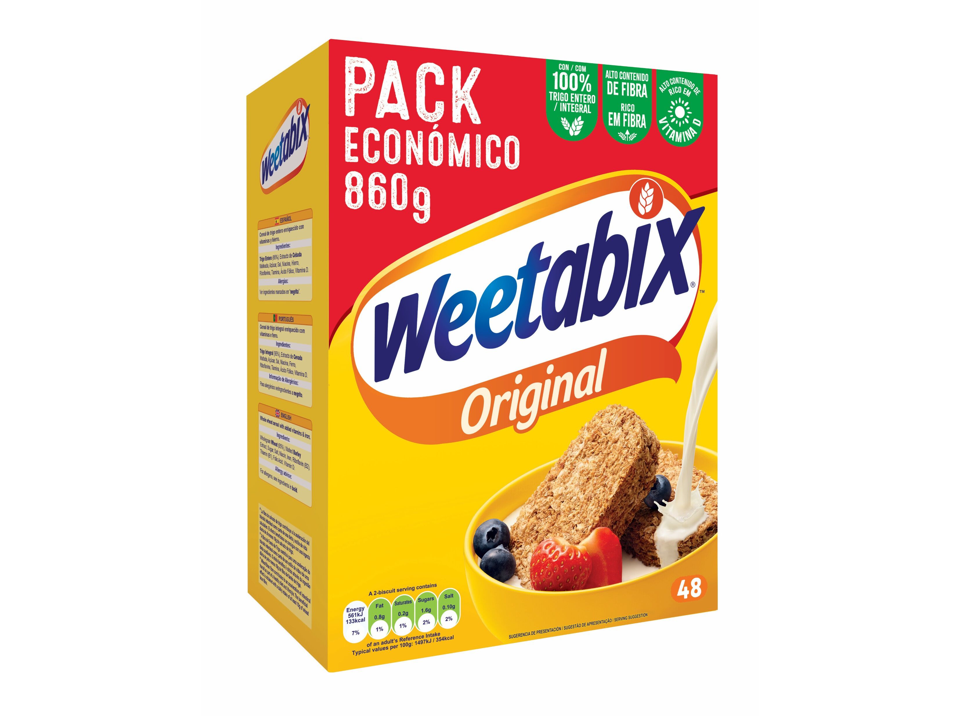 CEREAIS WEETABIX ORIGINAL PACK ECON&Oacute;MICO 860G