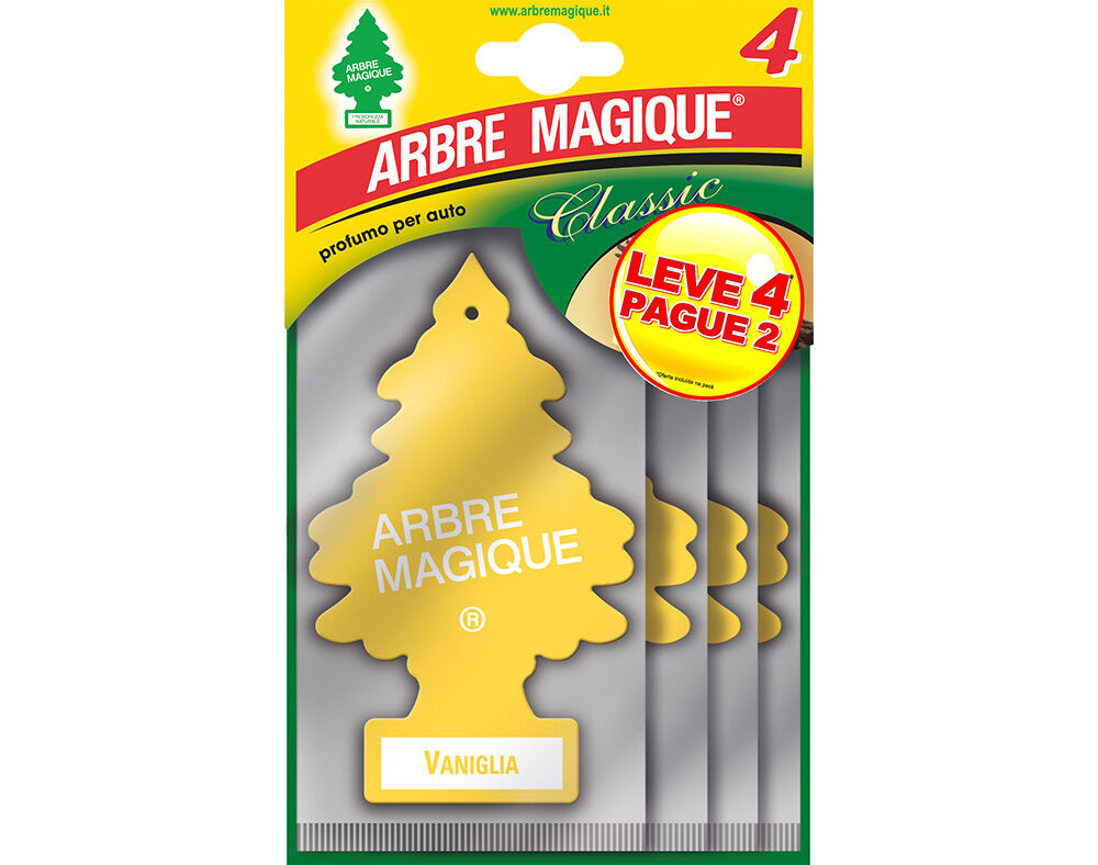 AMBIENTADOR ARBRE MAGIQUE QUATTRO BAUNILHA 20G image number 0