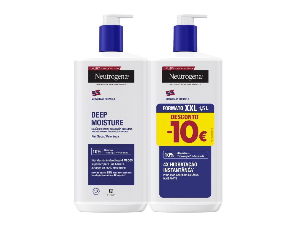 LO&Ccedil;AO CORPO NEUTROGENA PELE SECA 2X750ML image number 1