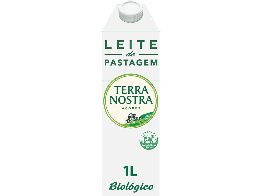LEITE TERRA NOSTRA DE PASTAGEM MEIO GORDO BIO 1L
