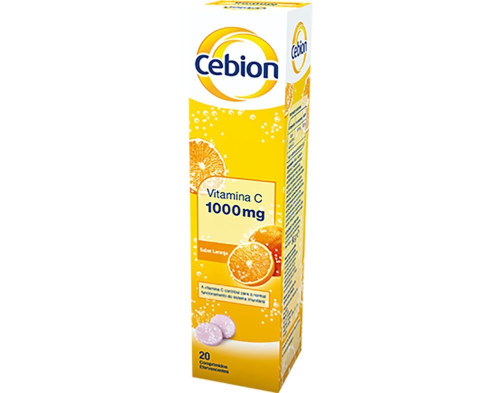 SUPLEMENTO CEBION EFERVESC 1G 20 COMPRIMIDOS