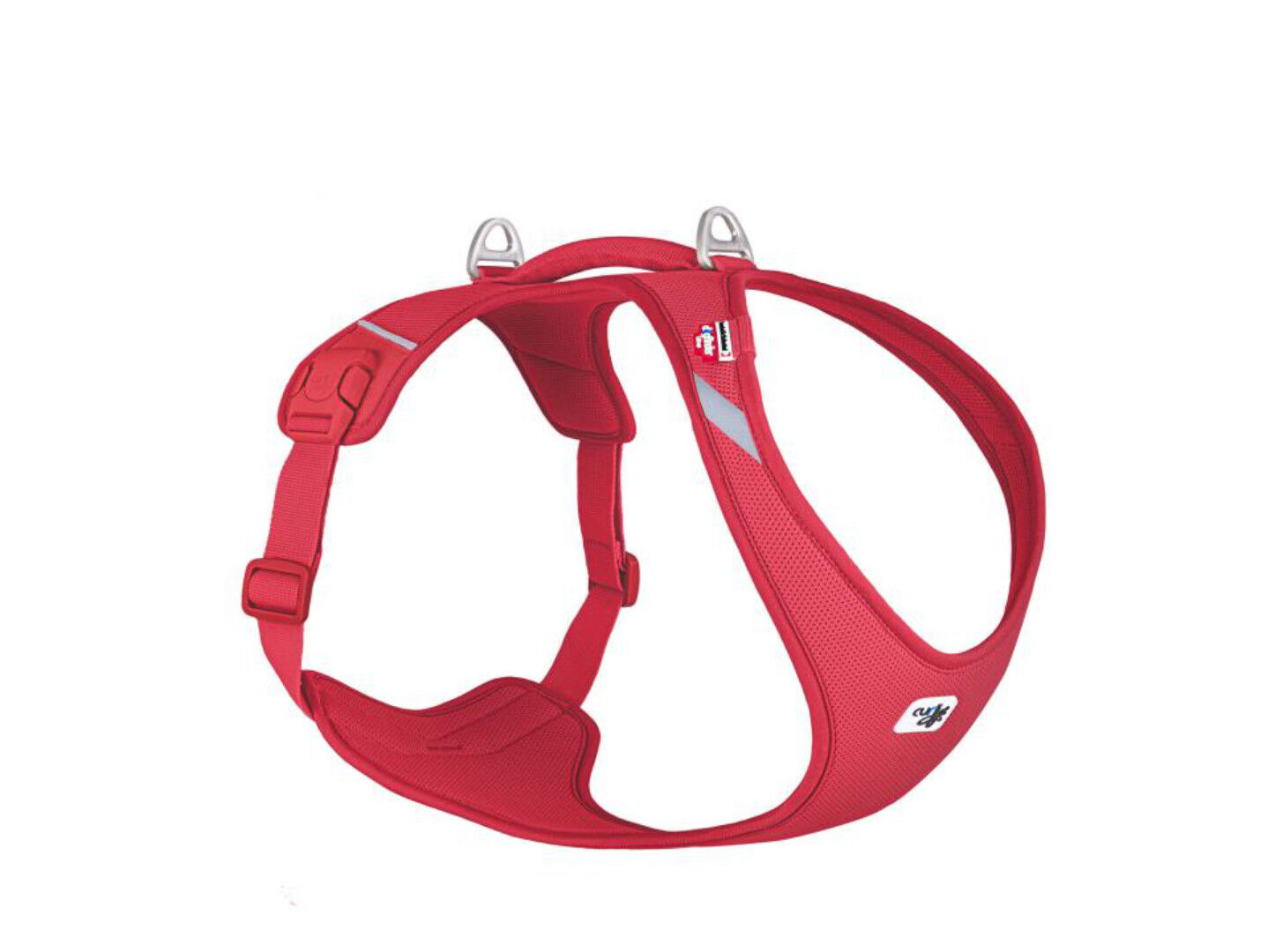 PEITORAL PARA C&Atilde;O CURLI NEW BELKA VERMELHO TAMANHO 3XL image number 1