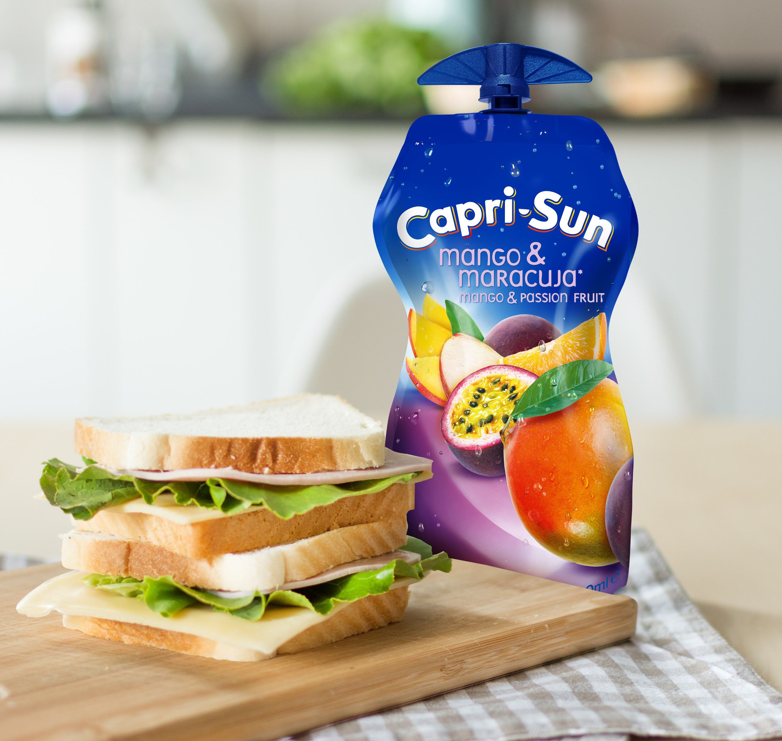 REFRIGERANTE CAPRI-SUN SEM G&Aacute;S MANGA E MARACUJ&Aacute; 0.33L image number 2