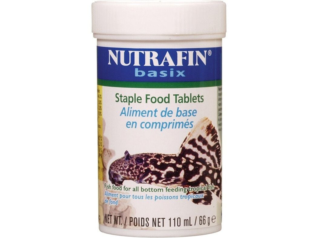 PASTILHAS DE ALIMENTA&Ccedil;&Atilde;O PARA PEIXES DE FUNDO NUTRAFIN 110 ML/66G