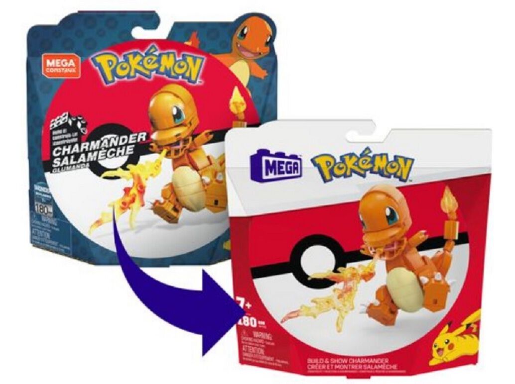 CONSTR&Oacute;I CHARMANDER MEGA POKEMON image number 0