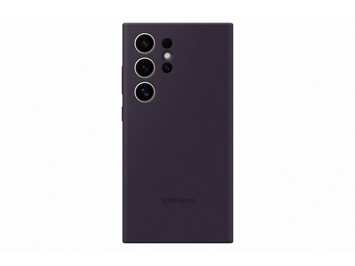 CAPA SILICONE S24 ULTRA SAMSUNG EF-PS928TEEGWW VIOLETA ESCURO image number 1