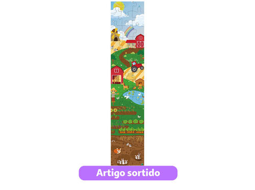 PUZZLE GIGANTE ONE TWO FUN 150X30CM MODELOS SORTIDOS image number 1
