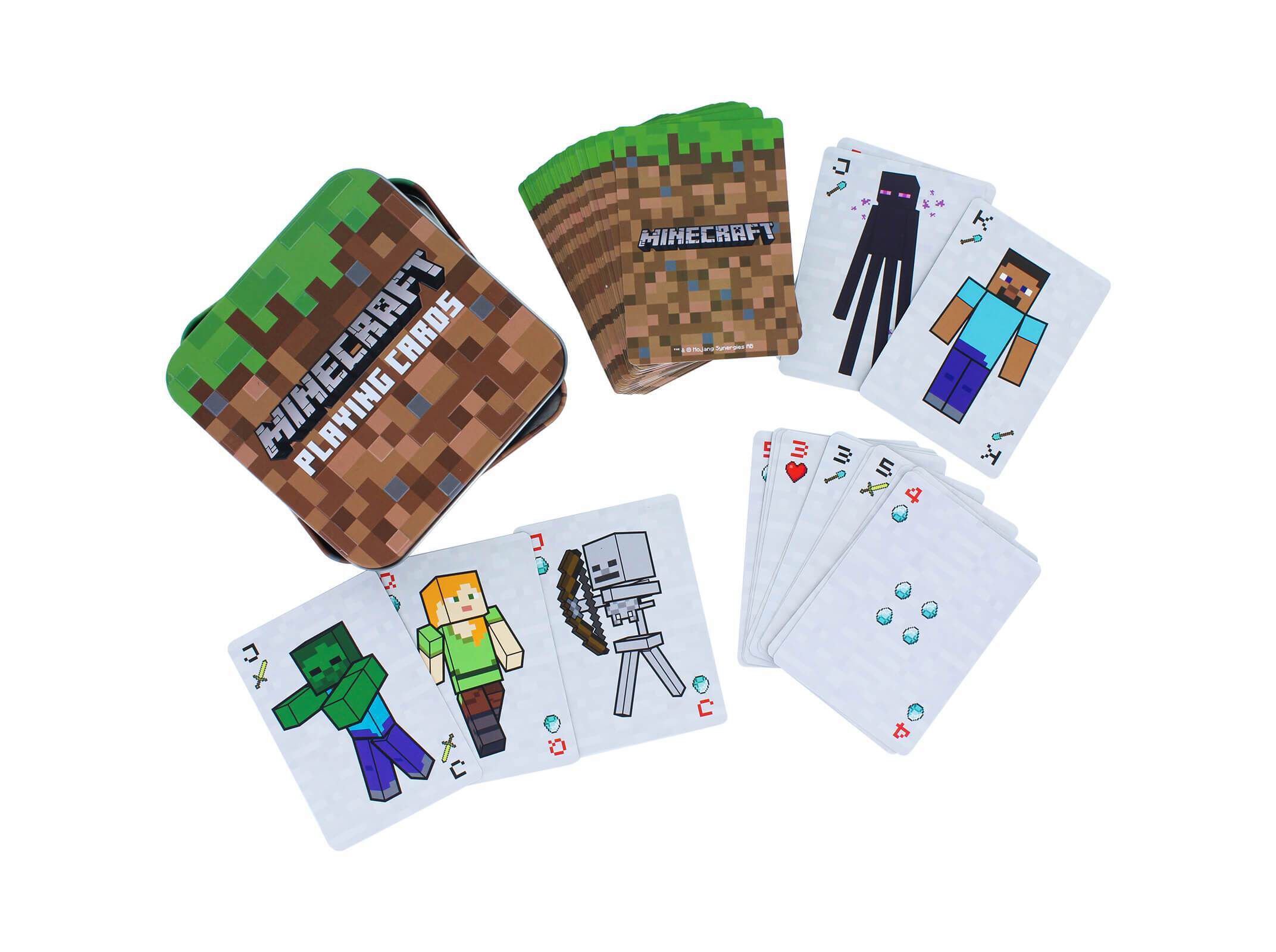 BARALHO DE CARTAS MINECRAFT