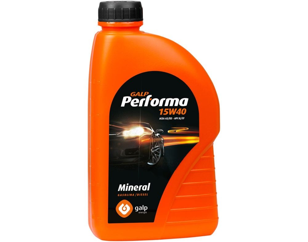 &Oacute;LEO DE MOTOR GALP PERFORMA 15W40 1L
