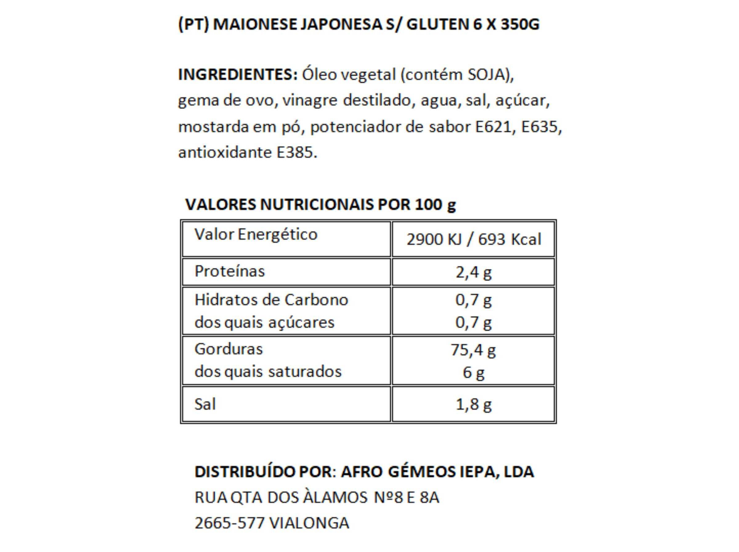MAIONESE JAPONESA KEWPIE 350G image number 1