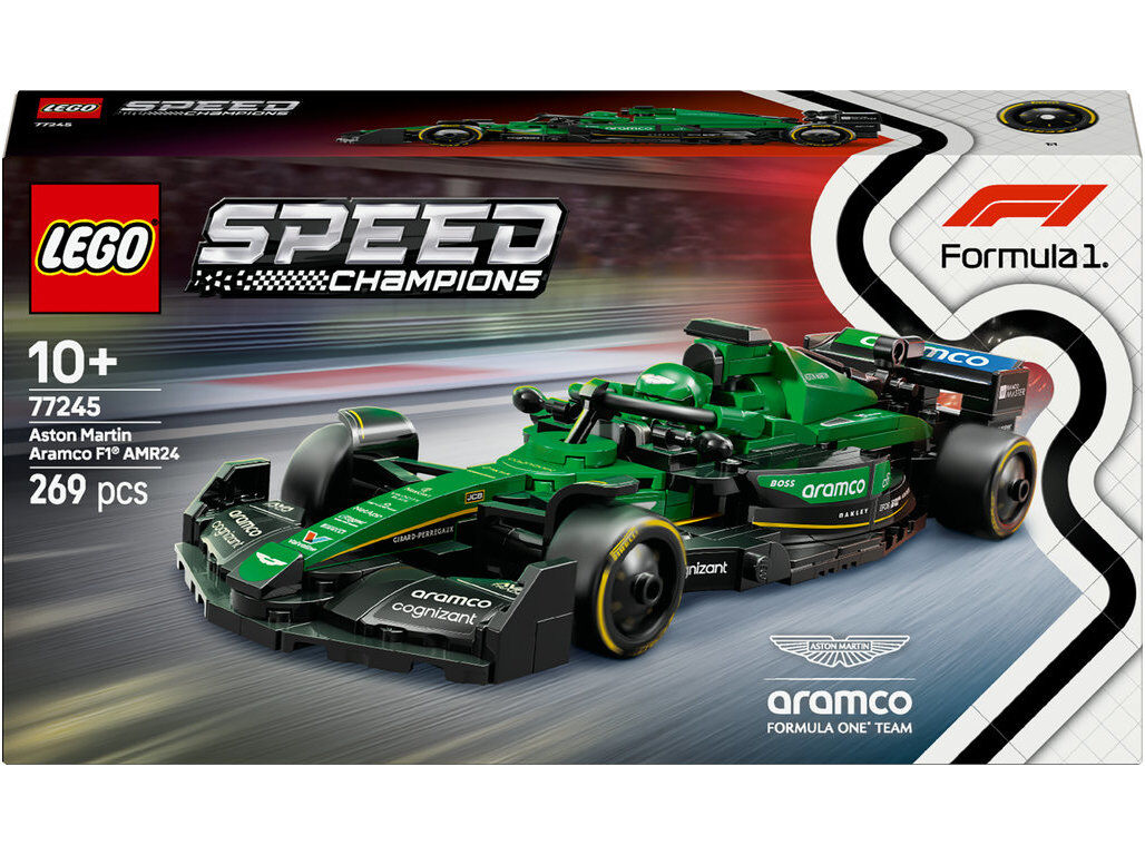 ASTON MARTIN ARAMCO F1 24 LEGO SPEED CHAMPIONS 77245 image number 0