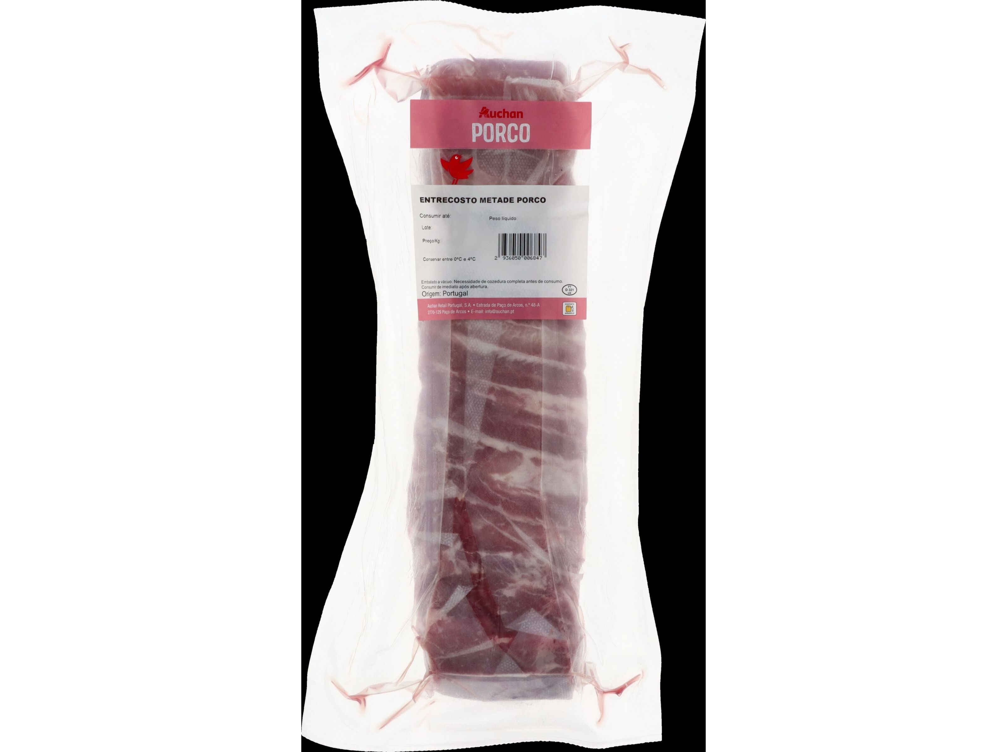 ENTRECOSTO METADE PORCO AUCHAN KG image number 0