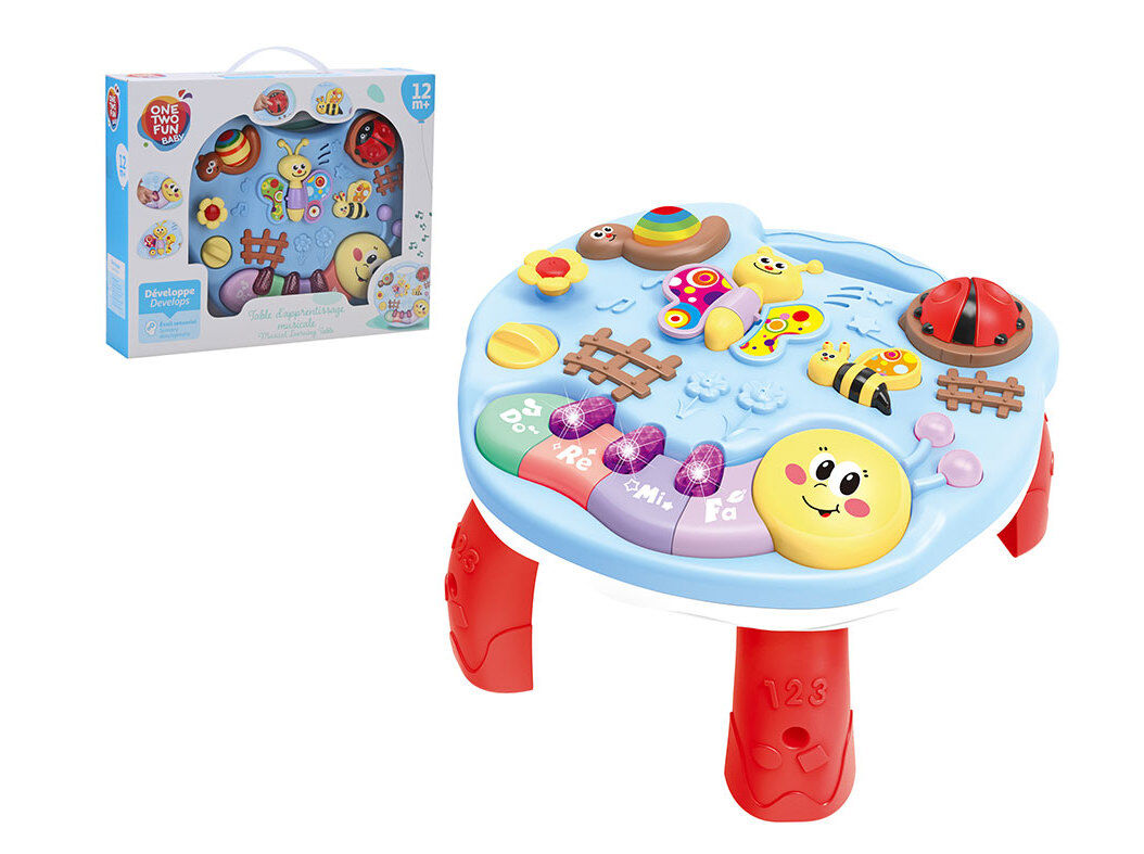 MESA DE ATIVIDADES ONE TWO FUN MUSICAL