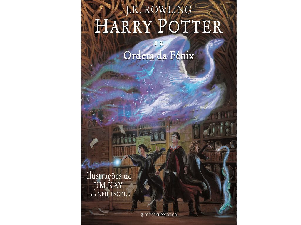 HARRY POTTER E A ORDEM DA F&Eacute;NIX EDI&Ccedil;&Atilde;O ILUSTRADA image number 1