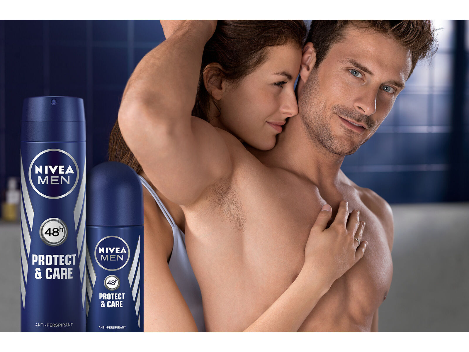 Desodorizante Roll-on Protect & Care NIVEA MEN 50 ml image number 4