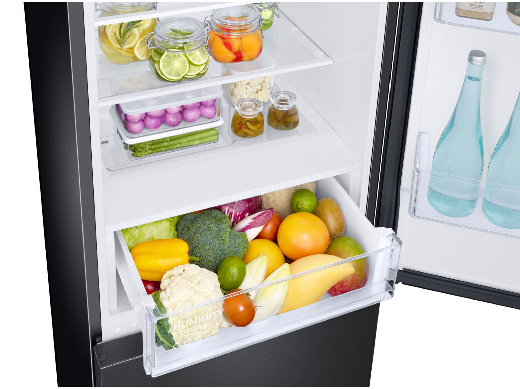 COMBINADO SAMSUNG RB33B610EBN/EF PRETO NO FROST E 344L image number 3