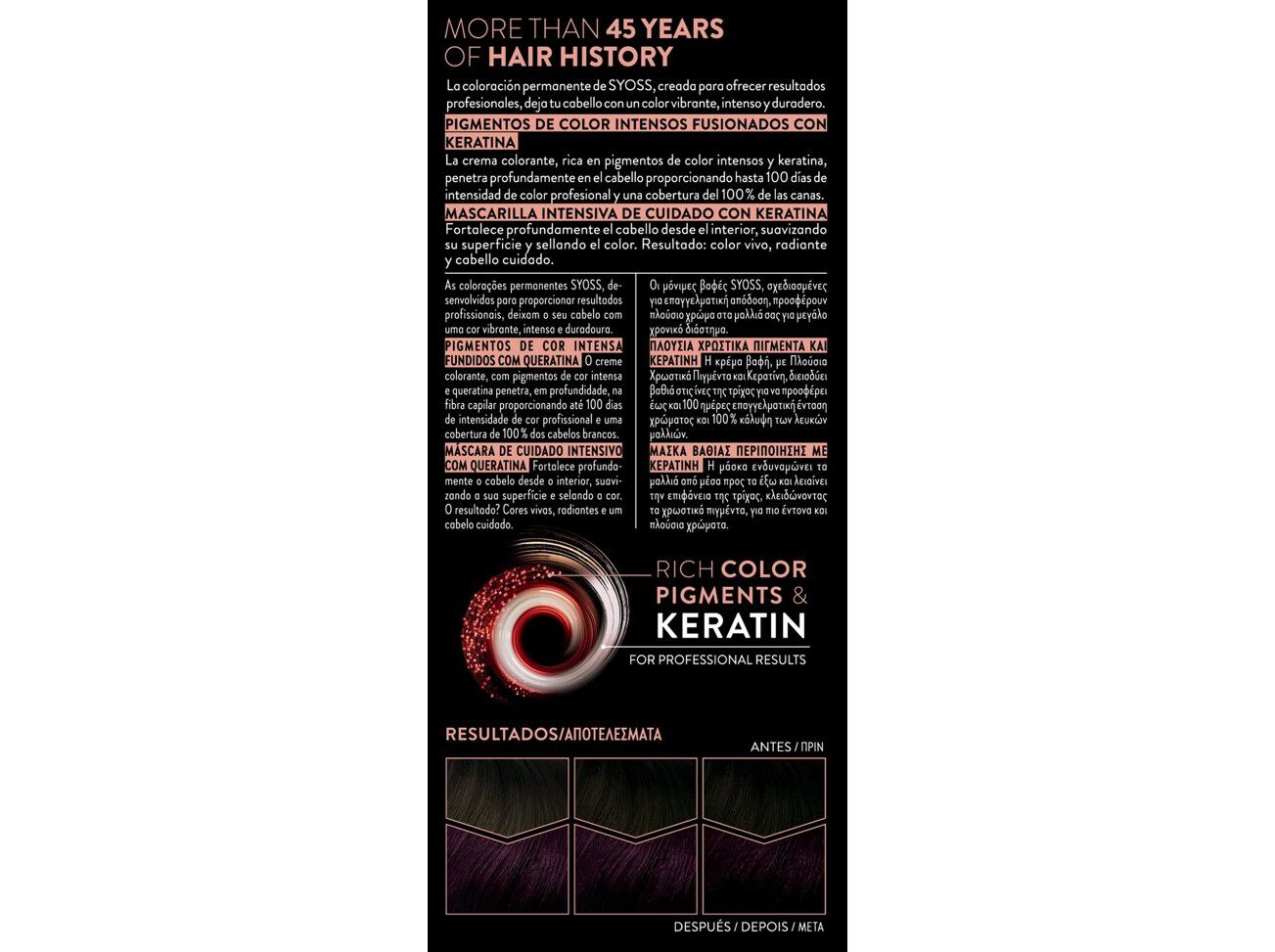 COLORA&Ccedil;AO SYOSS 3-3 VIOLINO INTENSO image number 1