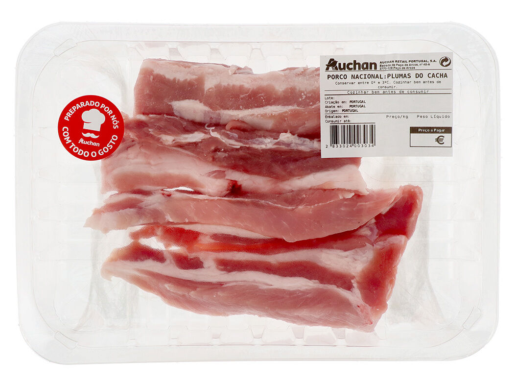 PORCO NACIONAL PLUMAS DO CACHA&Ccedil;O KG image number 0