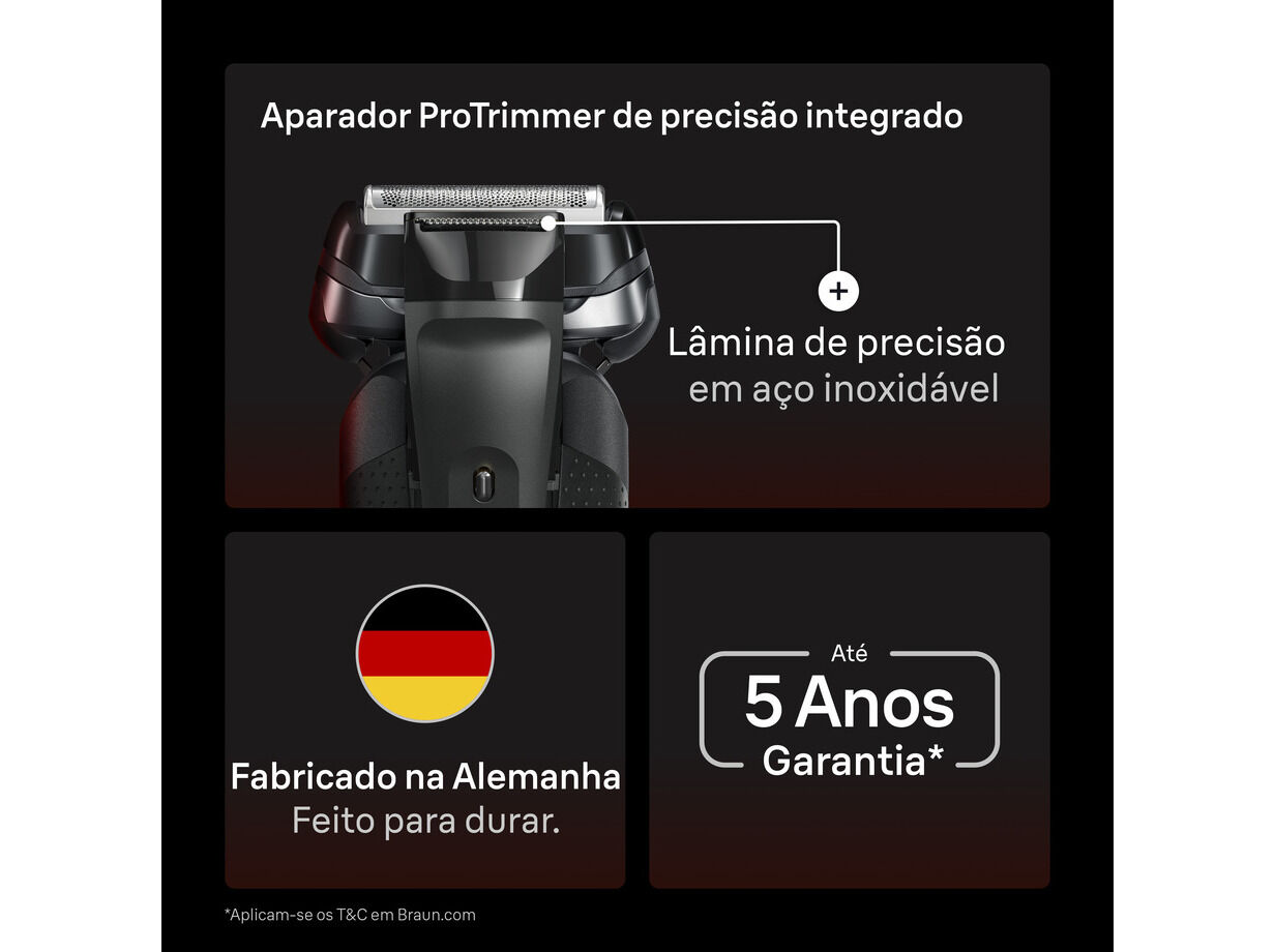 M&Aacute;QUINA DE BARBEAR BRAUN S9 9150 CC image number 6