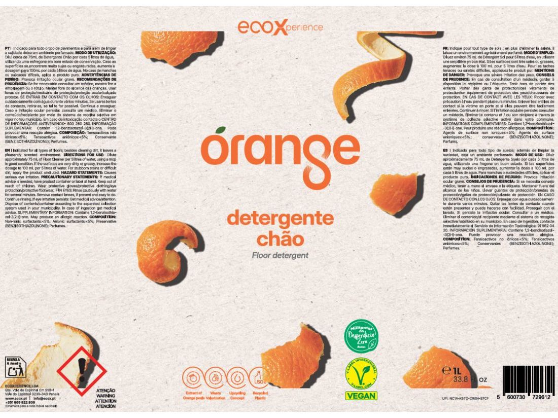 LAVA TUDO ECOX ORANGE 1L image number 1