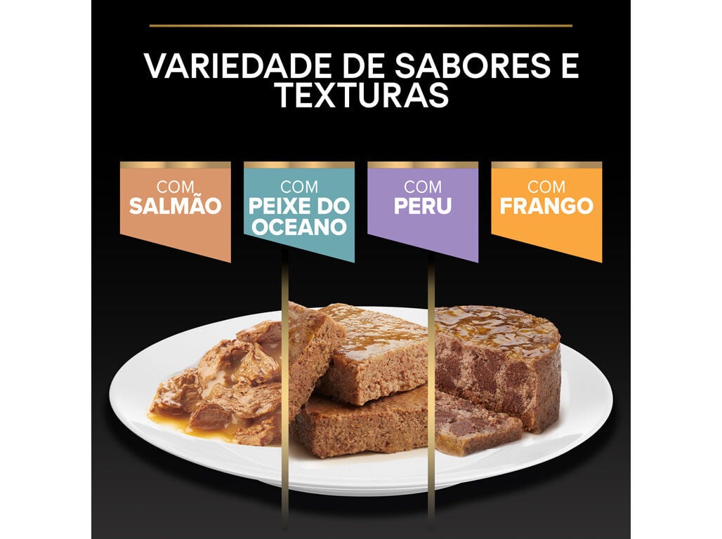 COMIDA H&Uacute;MIDA GATO PRO PLAN ESTERILIZADO SALM&Atilde;O/ATUM 85G image number 8
