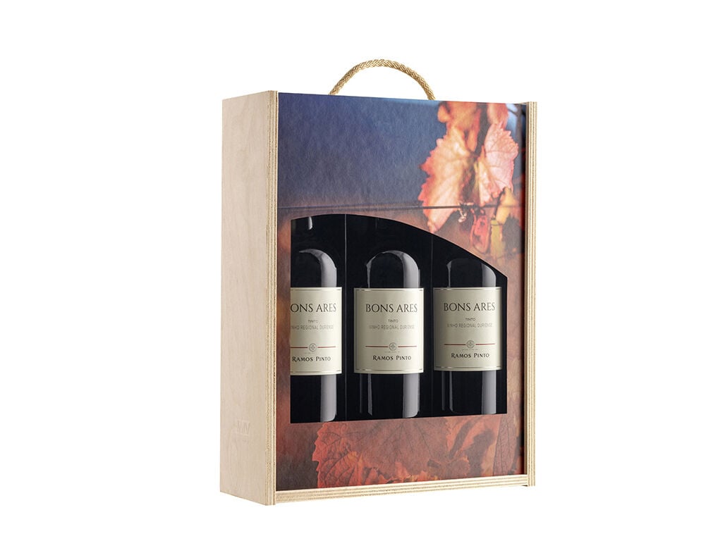 CONJUNTO VINHO BONS ARES DOURO 3X0.75L image number 1