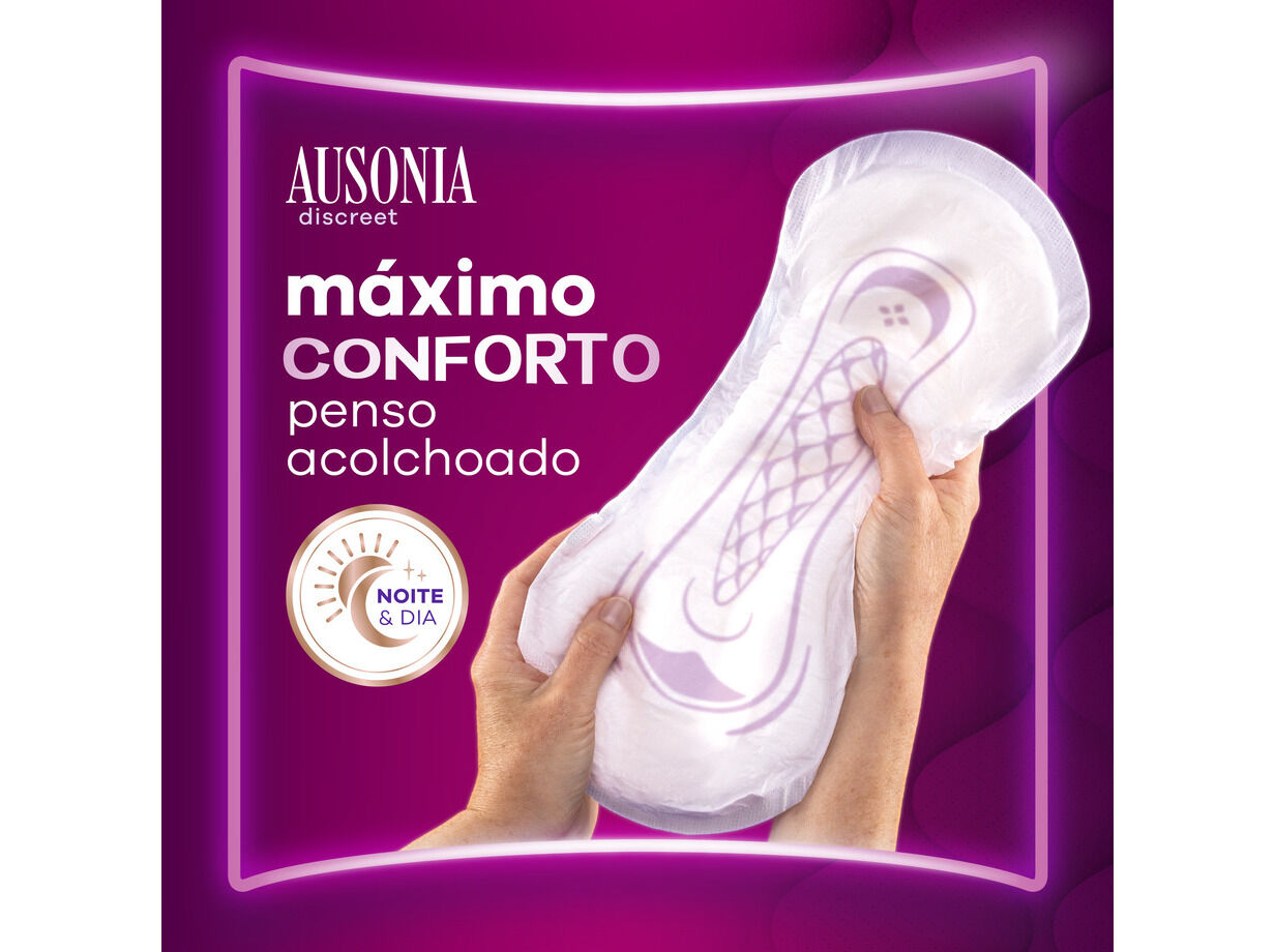 PENSOS INCONT AUSONIA DISCREET MAXI COMFORT 10UN image number 5