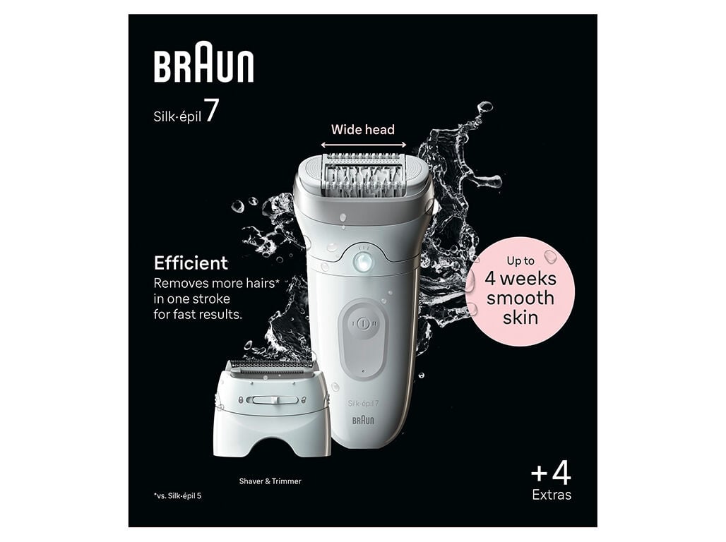 DEPILADORA ARRANQUE BRAUN S7 77-041 ESSENTIAL image number 1
