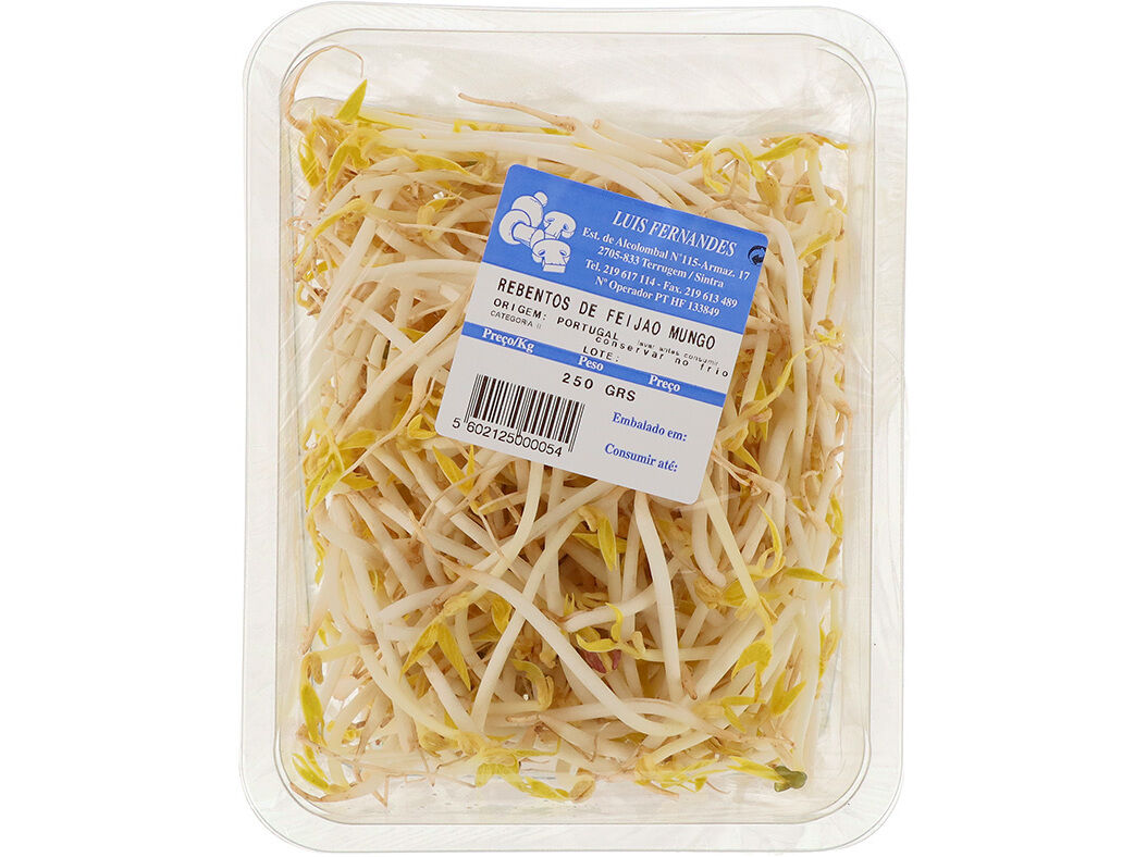 REBENTOS DE FEIJ&Atilde;O MUNGO 250G