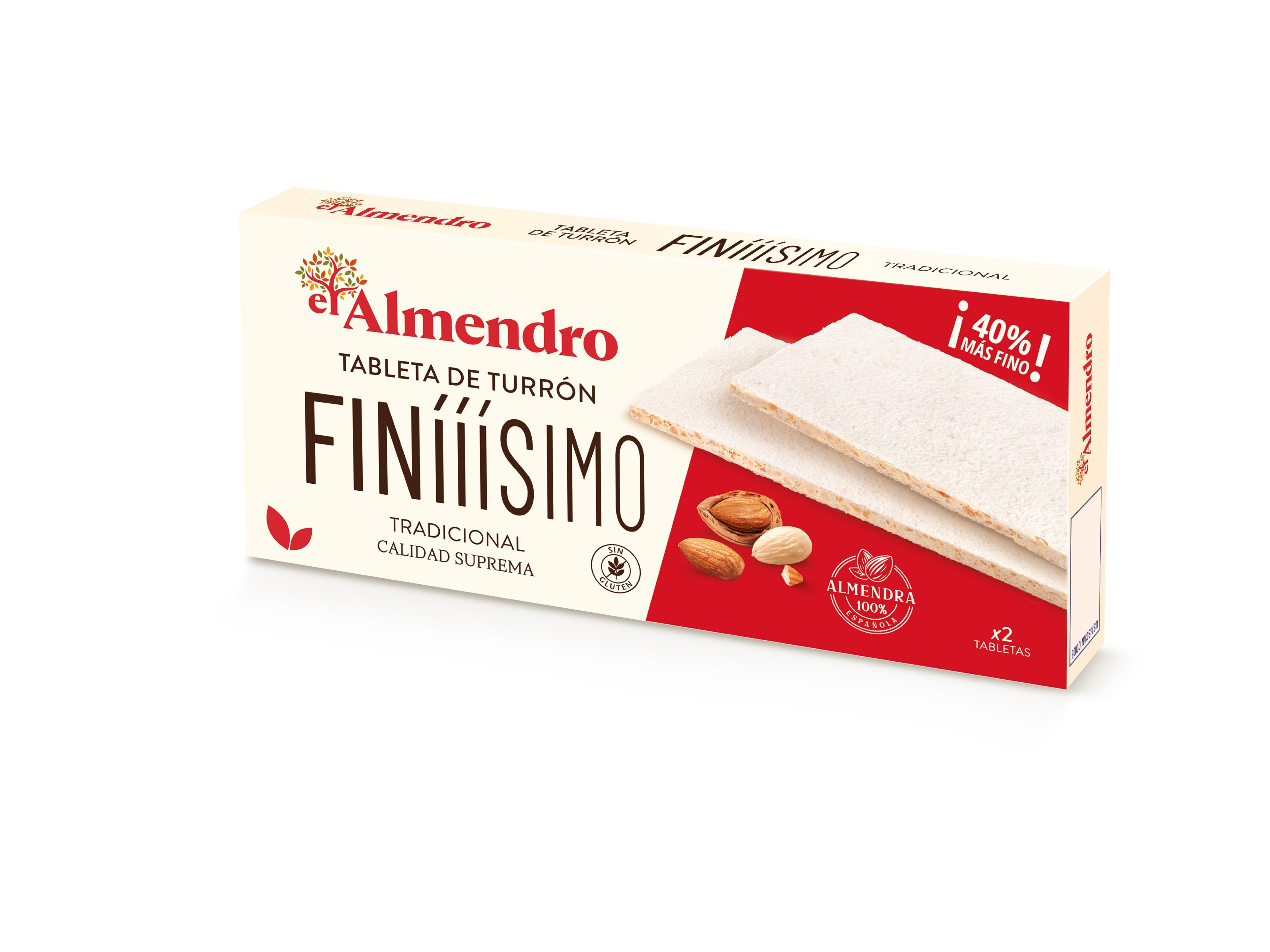 TORR&Atilde;O EL ALMENDRO FINIIISIMO DURO 160G image number 2