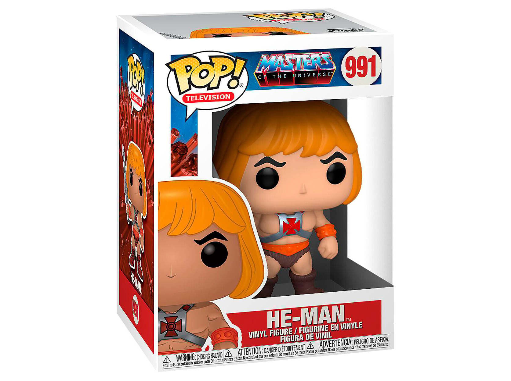 FIGURA POP! FUNKO ANIMATION: MOTU- HE-MAN image number 1