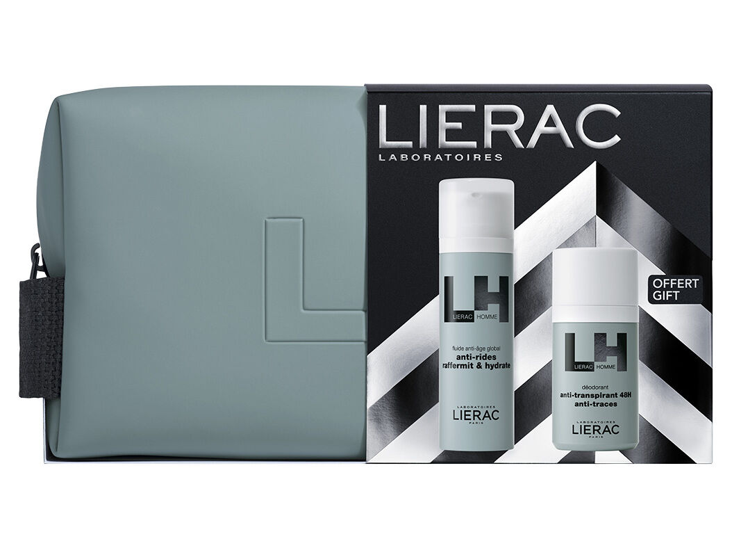 COFFRET BOLSA LIERAC HOMME FLUIDO + OF DEO 50+50ML