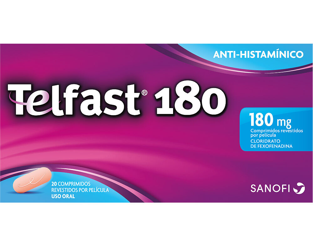 COMPRIMIDOS TELFAST 180MG 20UN