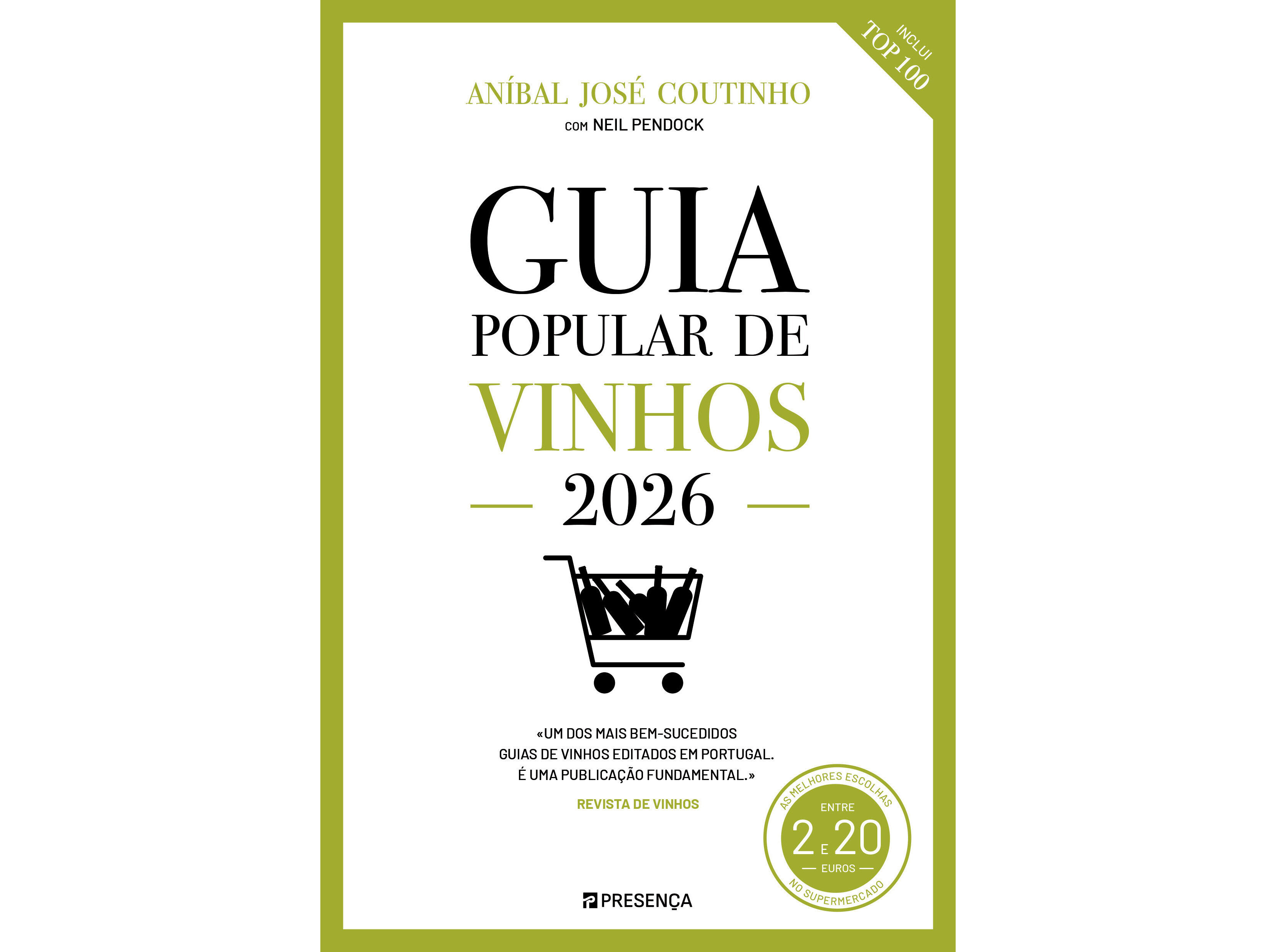 LIVRO GUIA POPULAR VINHOS 2026 DE AN&Iacute;BAL COUTINHO