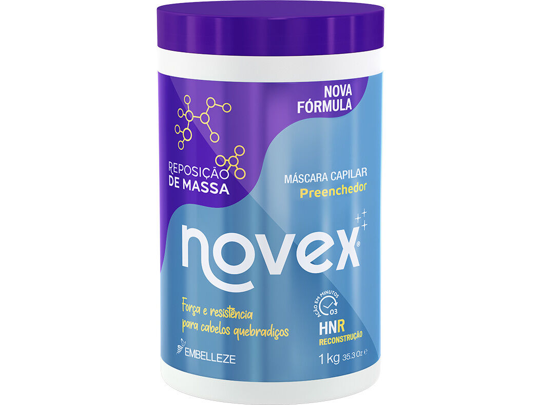 M&Aacute;SCARAS NOVEX REPOSI&Ccedil;&Atilde;O MASSA 1KG image number 0