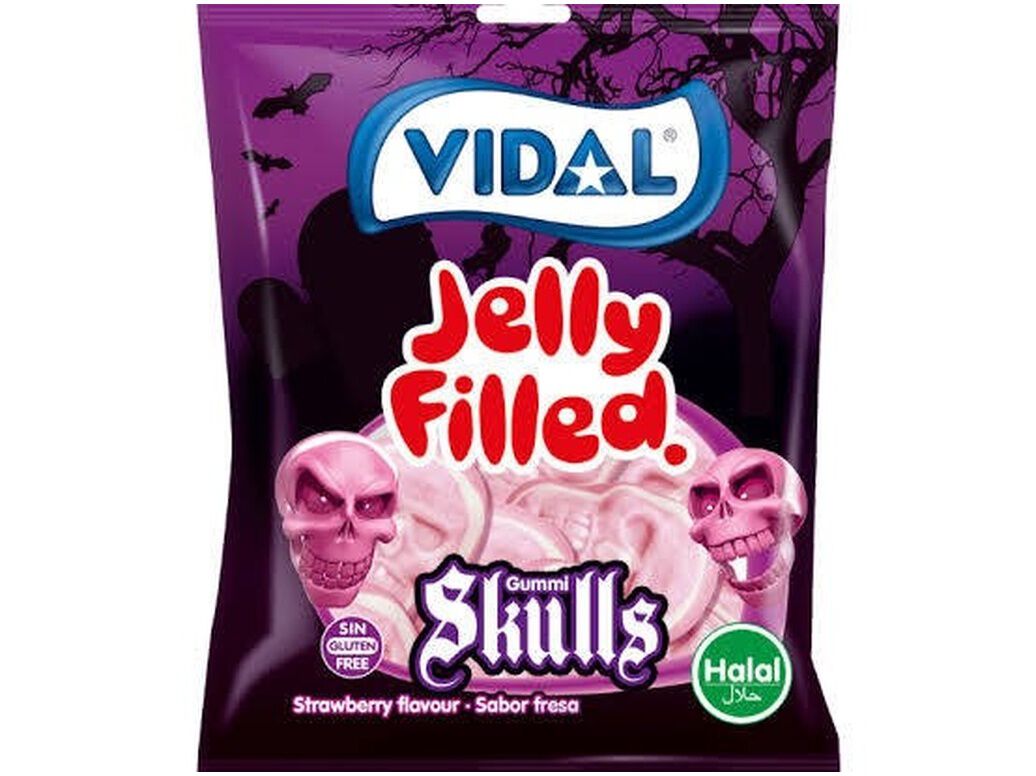 GOMAS VIDAL CAVEIRAS RECHEADAS 90G image number 0