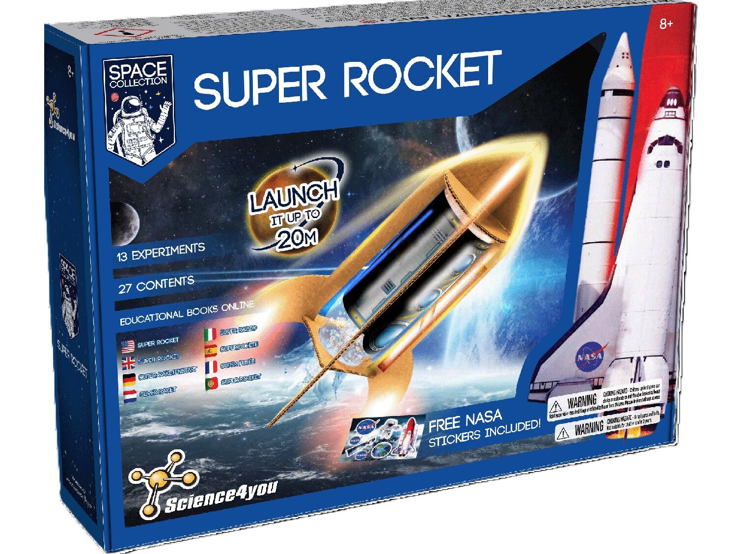 SUPER ROCKET NASA SCIENCE4YOU