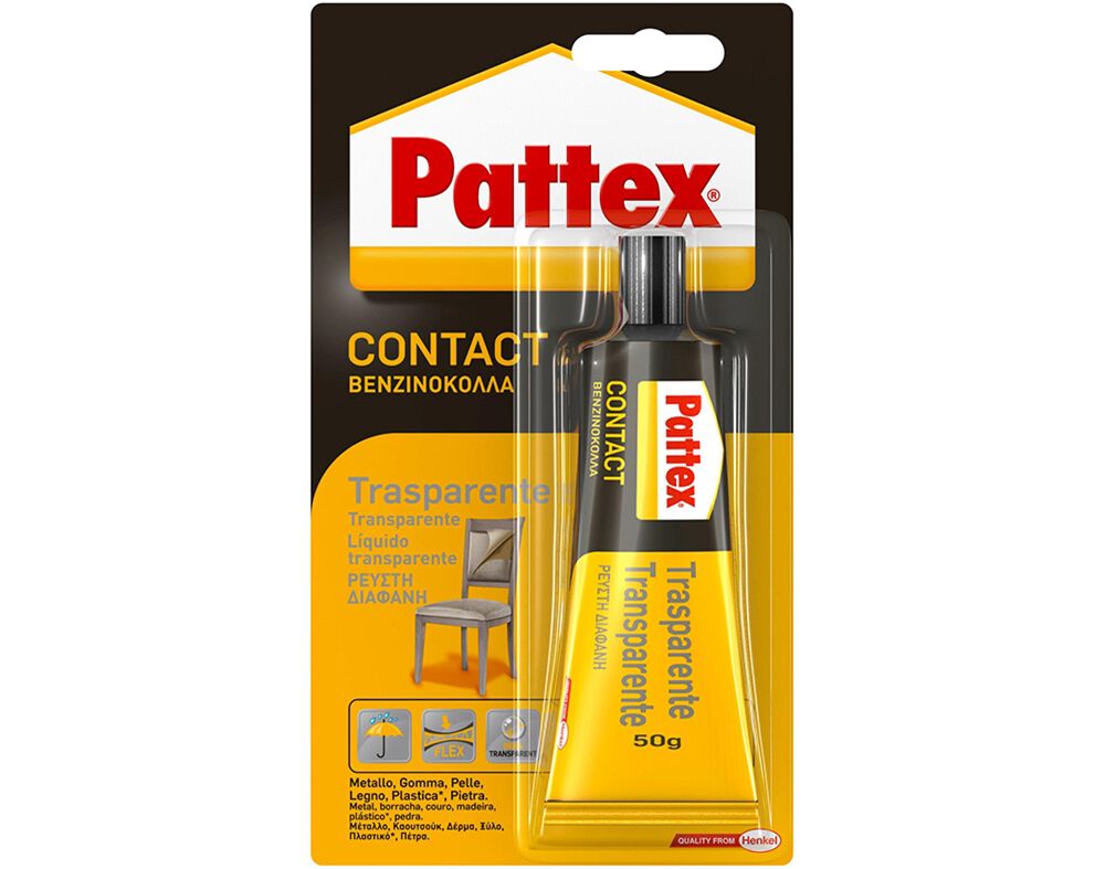 COLA CONTACTO TRANSPARENTE PATTEX 50G
