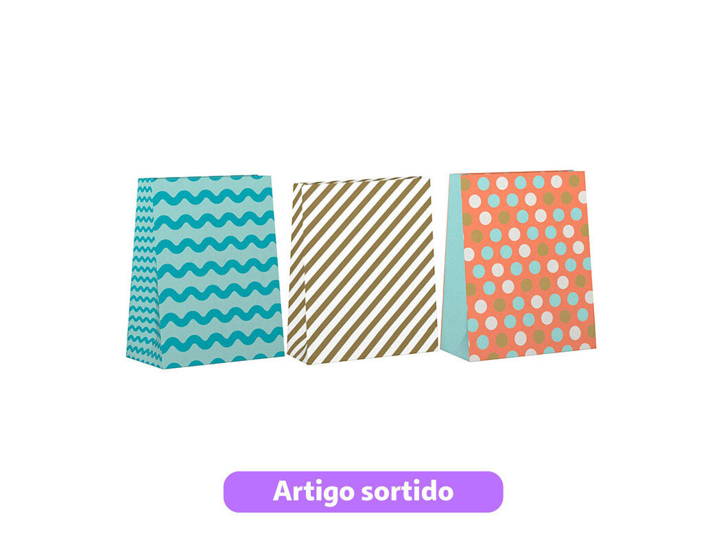 SACO PARA PRESENTE POLEGAR TAMANHO S MODELOS SORTIDOS image number 0