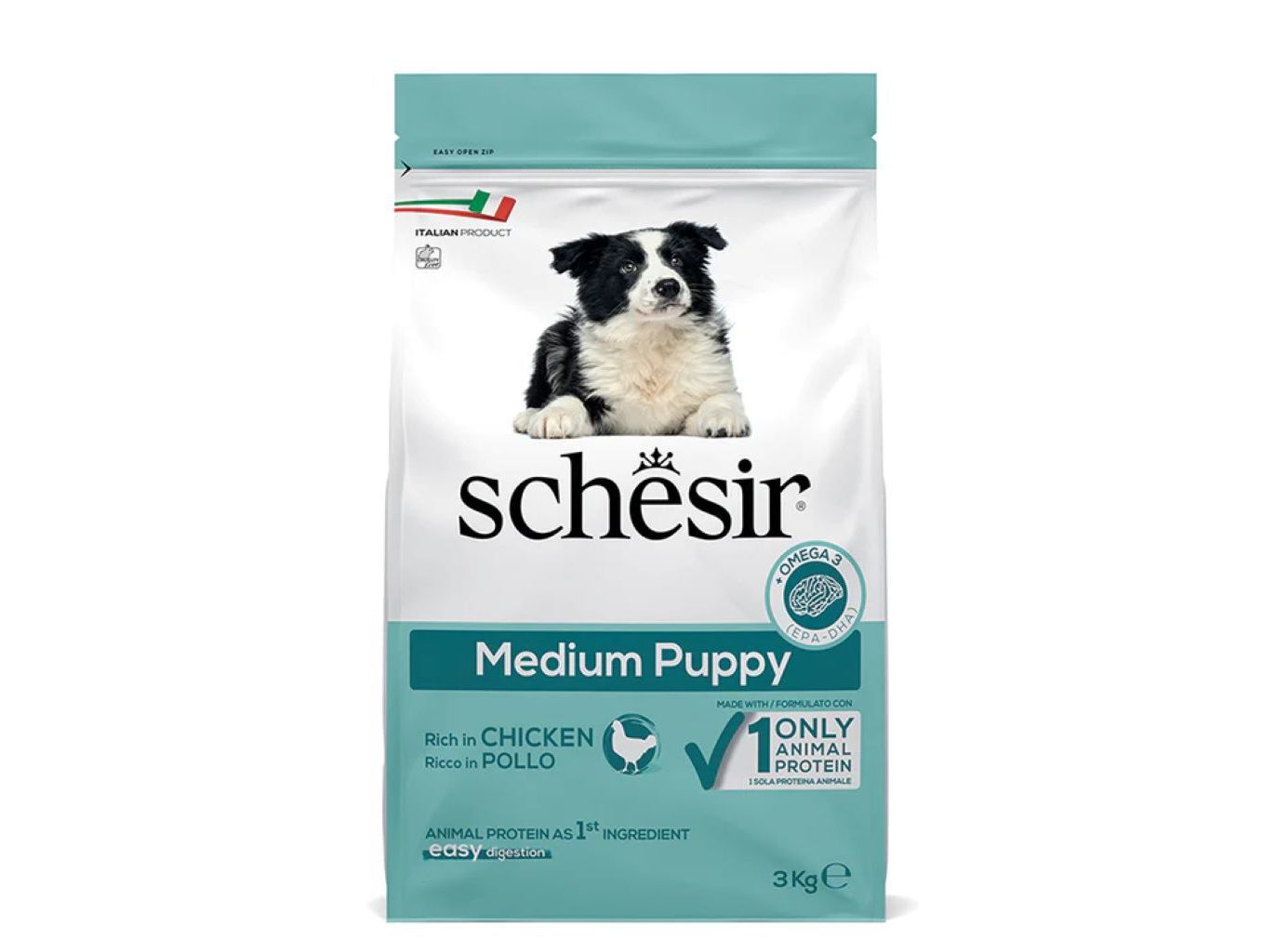 RA&Ccedil;&Atilde;O PARA C&Atilde;O SCHESIR J&Uacute;NIOR M&Eacute;DIO 3KG image number 0