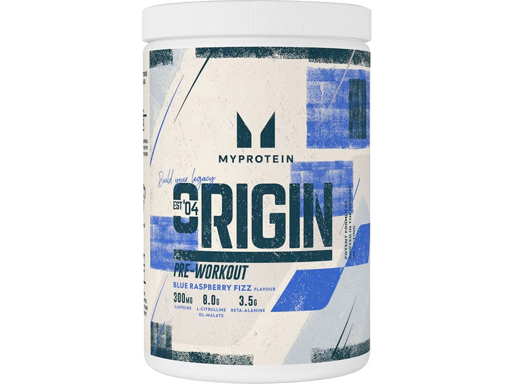 PR&Eacute;-TREINO MYPROTEIN ORIGIN FRAMBOESA 600G