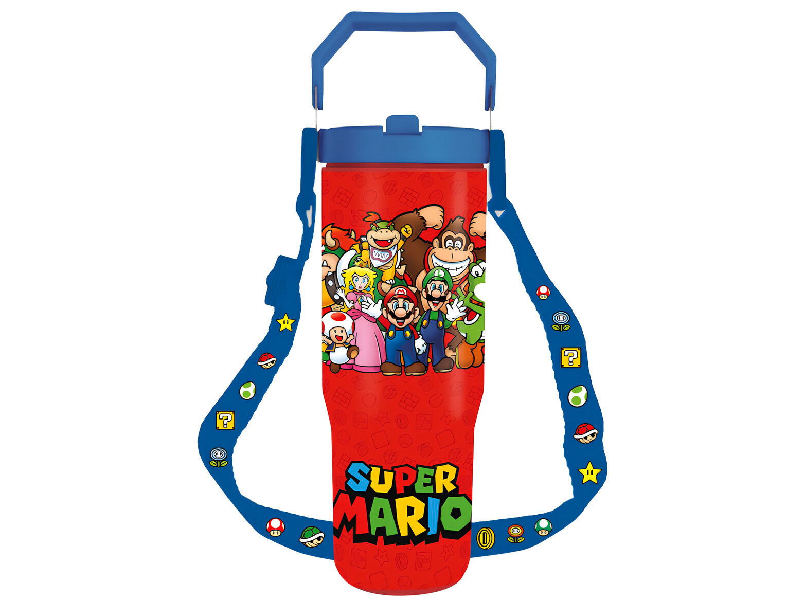CANTIL PITCHER SUPER MARIO 887ML C/ CORREIA image number 0