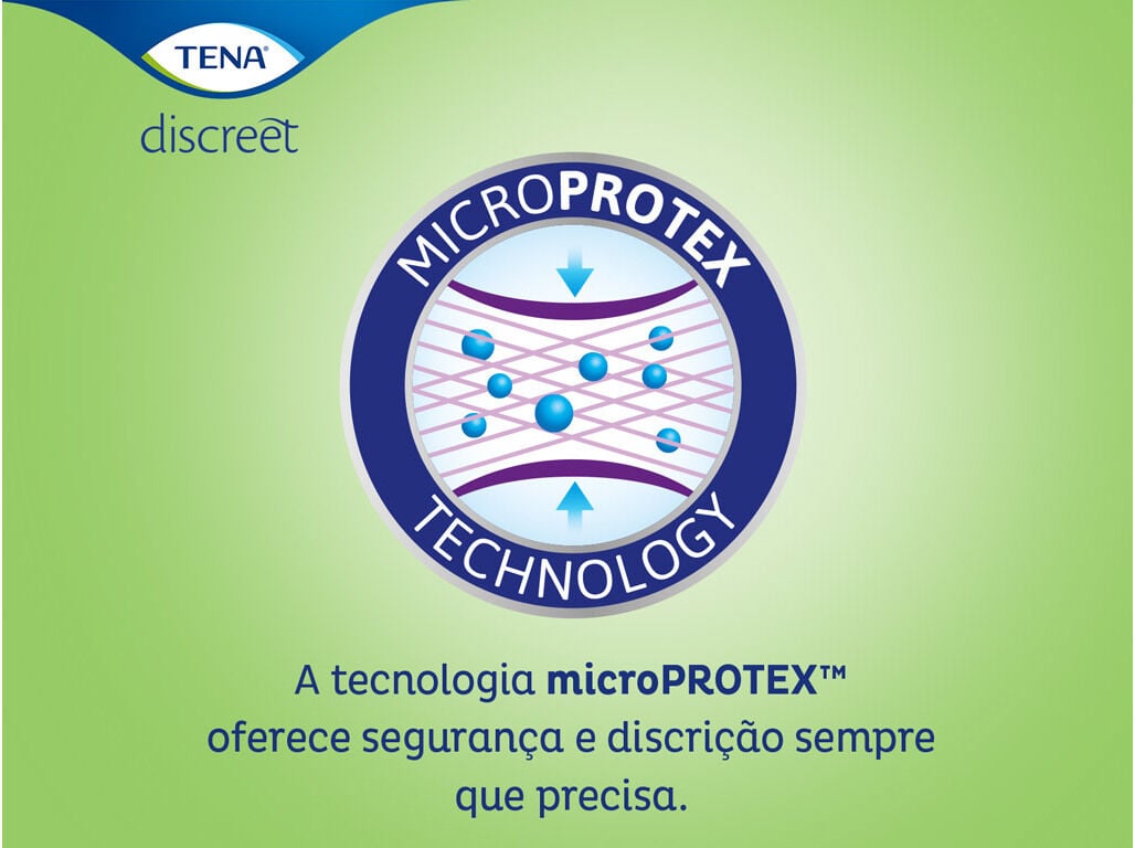 PENSOS INCONTIN&Ecirc;NCIA TENA DISCREET ULTRA MINI 28 UN image number 3