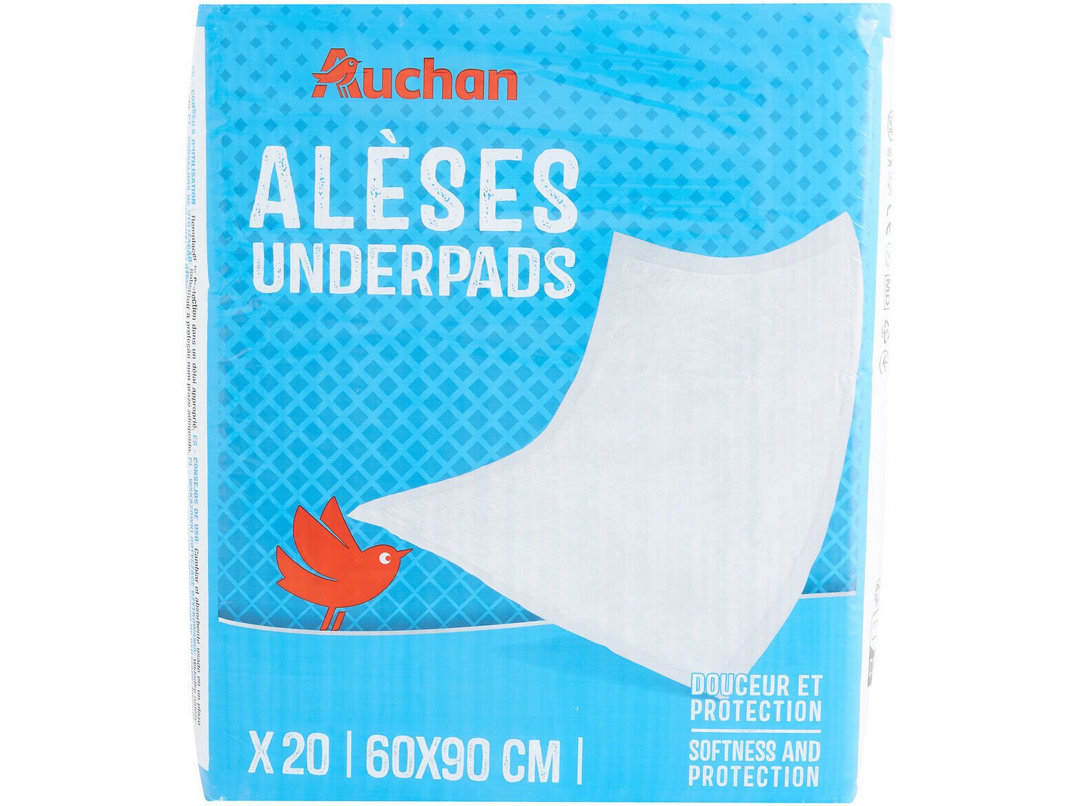 RESGUARDOS AUCHAN 60X90CM 20UN