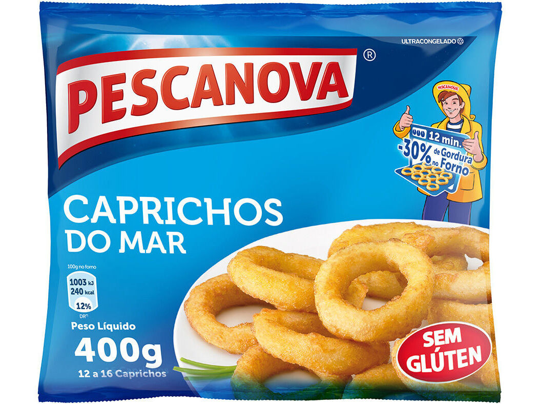 CAPRICHOS PESCANOVA DO MAR SEM GL&Uacute;TEN 400G