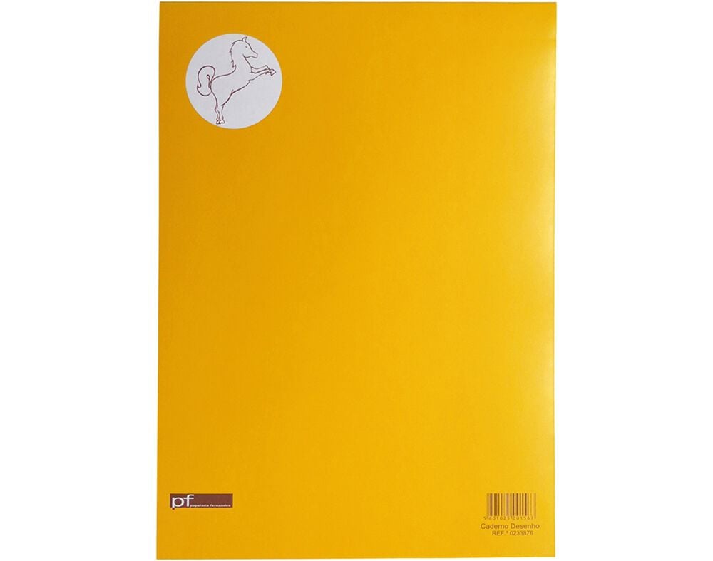 BLOCO PAPEL DESENHO CAVALINHO A4 125G 24 FOLHAS image number 0