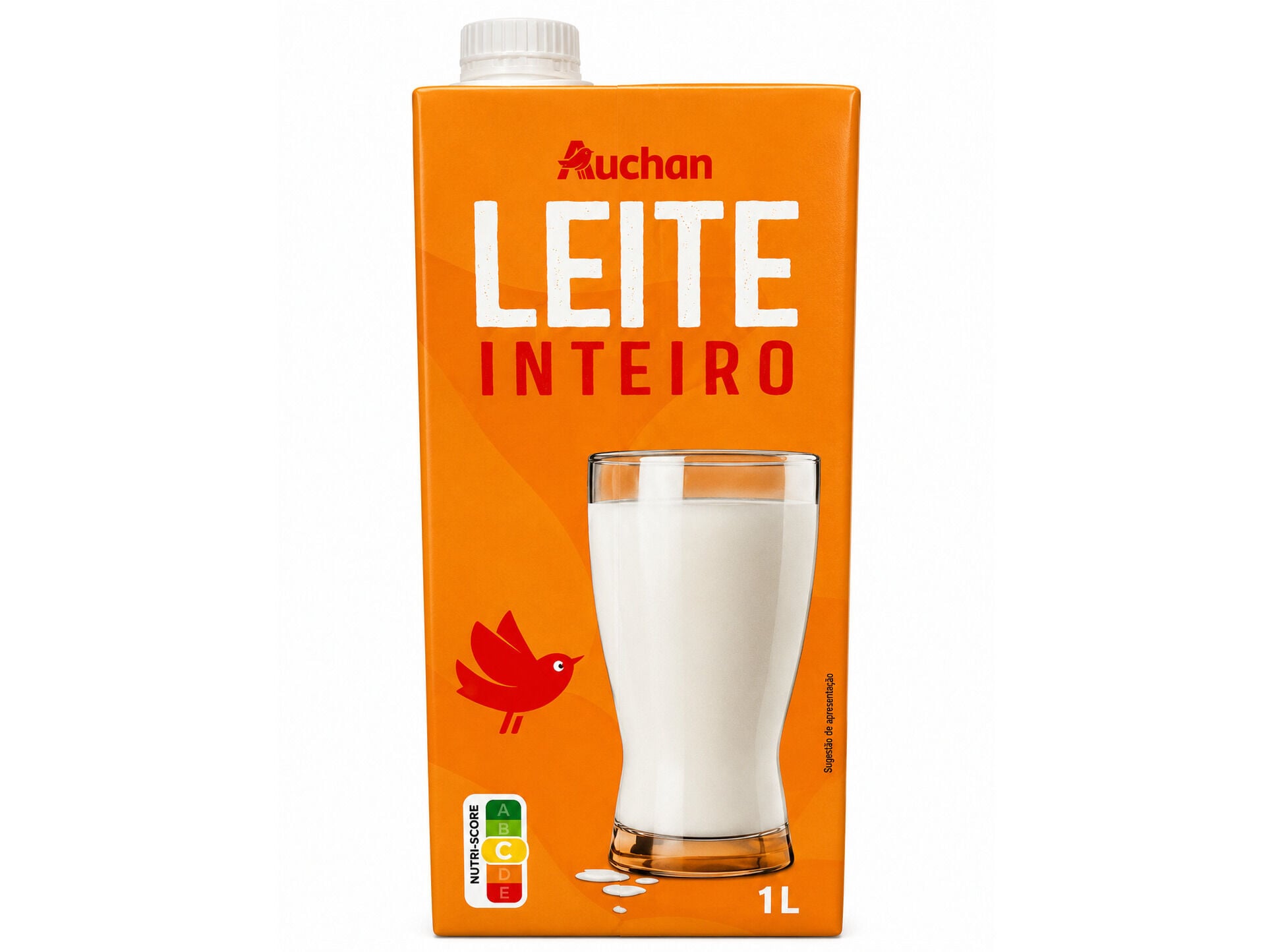 LEITE UHT INTEIRO AUCHAN 1L image number 0