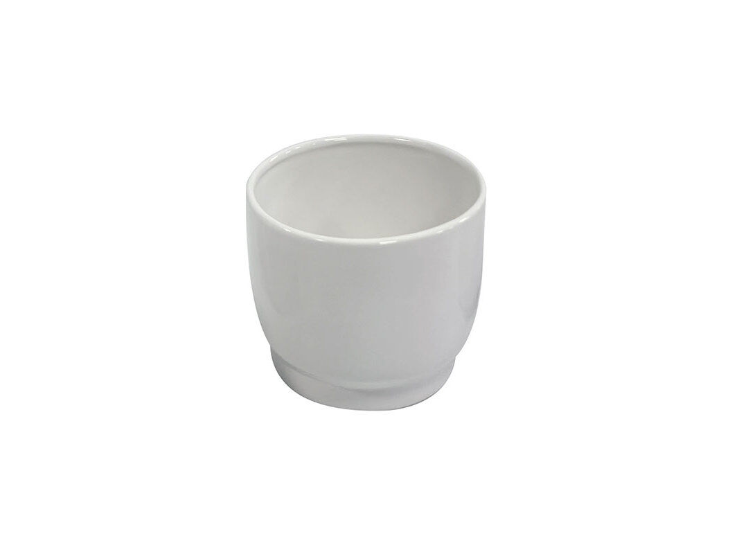 VASO CER&Acirc;MICA GARDENSTAR BRANCO &Oslash;15XA13CM image number 0